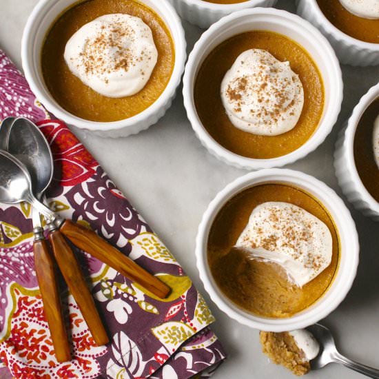Sweet potato custard - Recipe photo by the good eats co