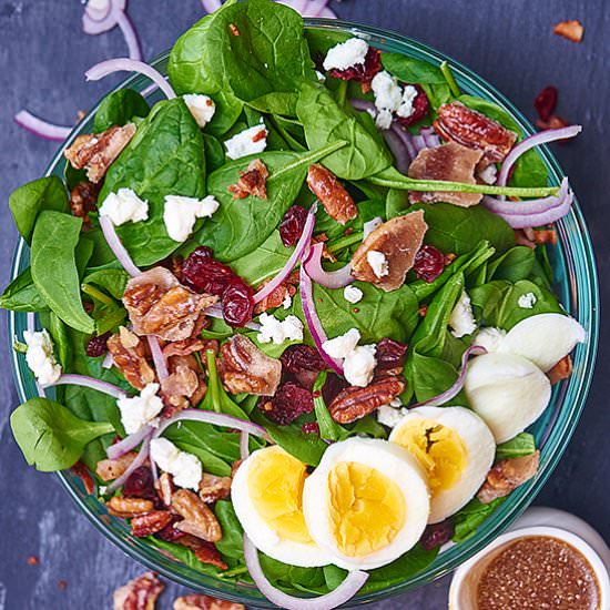 Maple Bacon Salad - Recipe photo by showmetheyummy