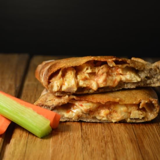 Buffalo Chicken Calzones - Recipe photo by thisprovinciallife