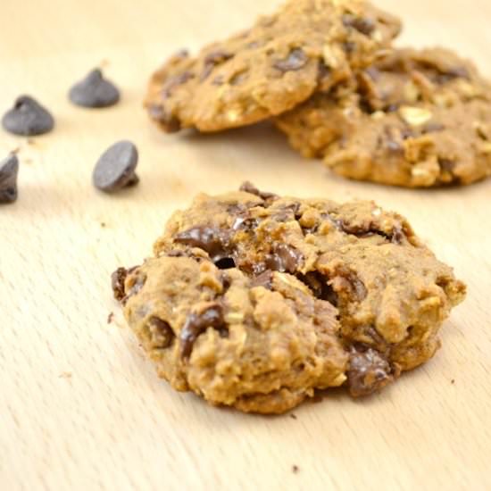 Whole Wheat Chocolate Chip Cookies - Recipe photo by buildyourbite