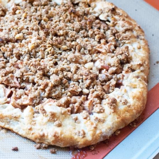Rustic Apple Galette - Recipe photo by alialamode