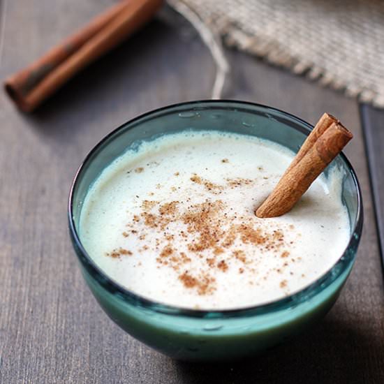 Vegan Eggnog – Gluten Free and DF - Recipe photo by TiasKitchen