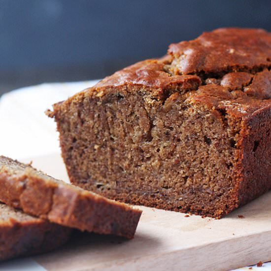 Gluten Free Banana Bread (DF and V) - Recipe photo by TiasKitchen