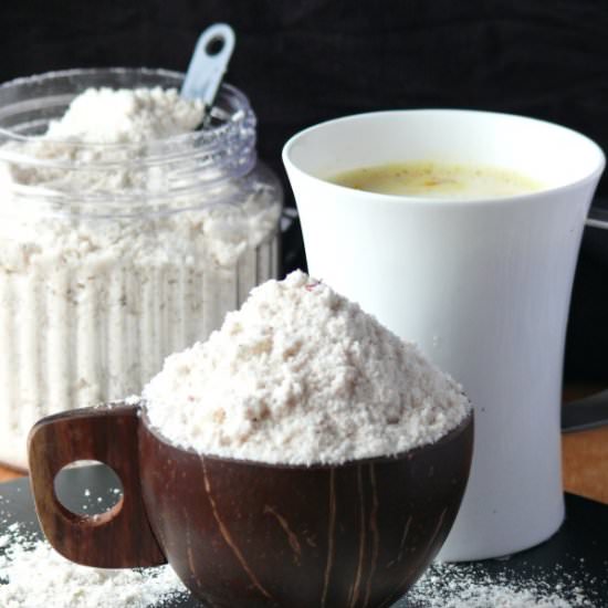 Kesar-Badam Milk Powder - Recipe photo by v.marudhavani