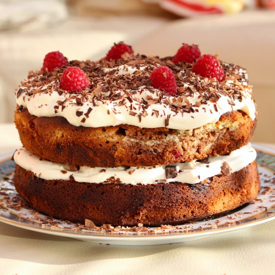 Awesomely Simple Birthday Cake - Recipe photo by FancyAssFood