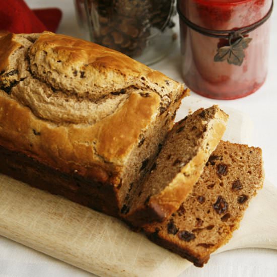 Cinnamon Raisin Beer Bread - Recipe photo by cucinabella