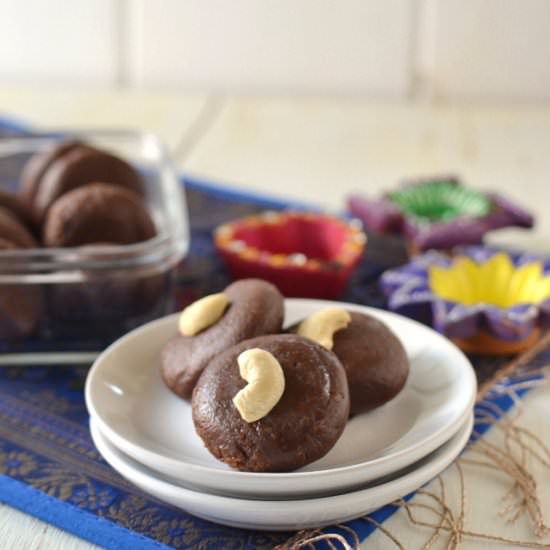 Chocolate Peda - Recipe photo by Pavani