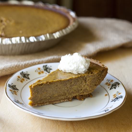 Pumpkin Pie - Recipe photo by partialingredients