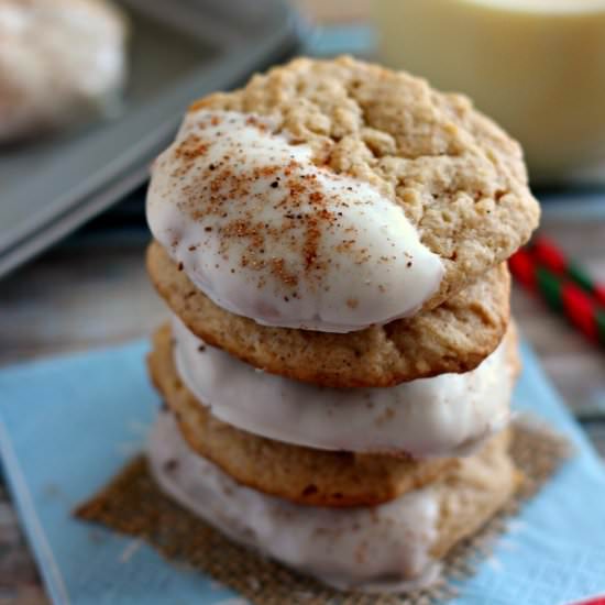 White Chocolate Eggnog Cookies - Recipe photo by pumpkinnspice