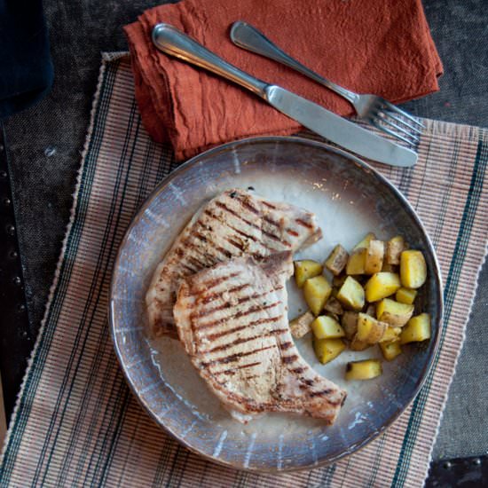Dijon Pork Chops - Recipe photo by foodsofourlives