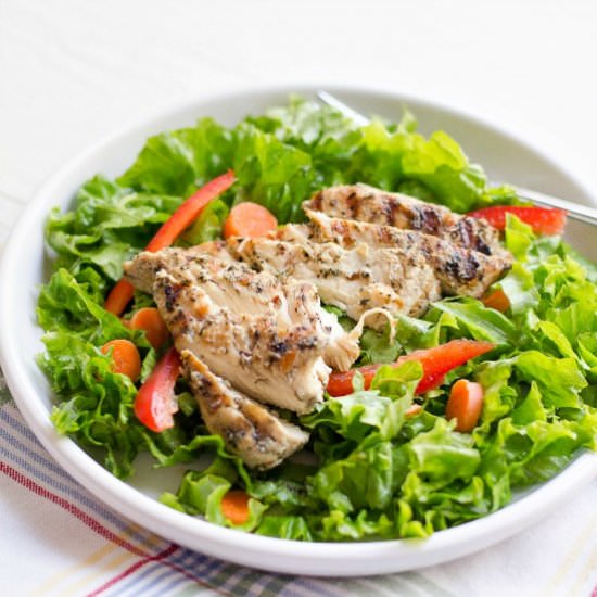 Lime Basil Grilled Chicken - Recipe photo by Flower Patch Farmhouse