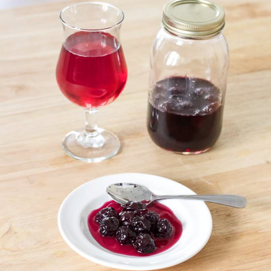 Sour Cherry Spoon Sweet - Recipe photo by lemonandolives