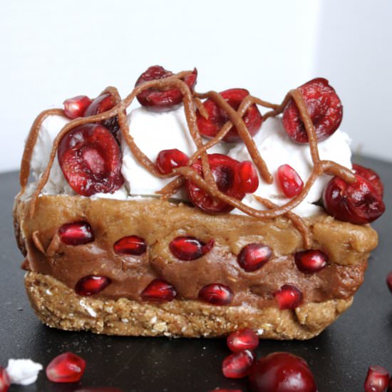 Spiced Chocolate Cheesecake – Vegan - Recipe photo by createnplate