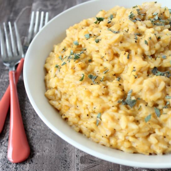 Butternut Squash Risotto - Recipe photo by Whitney Bond