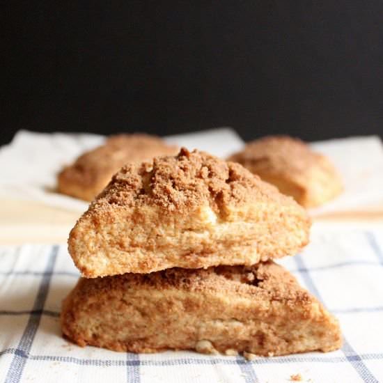 Cinnamon Streusel Scones - Recipe photo by Wild wild whisk