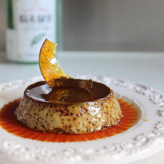 Matcha Creme Caramel - Recipe photo by AndrestheHomeBaker