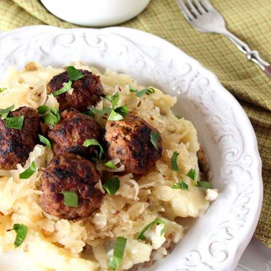 German Meatballs - Recipe photo by Kudos Kitchen by Renee