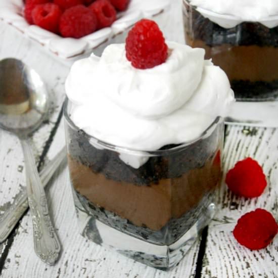 Peanut Butter Brownie Triffle - Recipe photo by thehealthyfamilyandhome