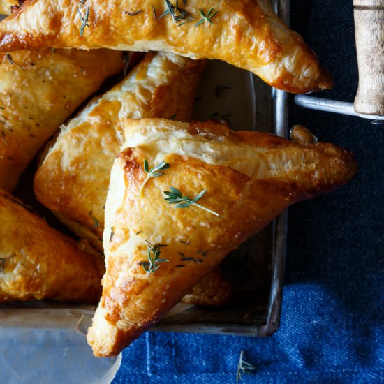 Havarti, Pear, Walnut Puff Pastry - Recipe photo by sharedappetite