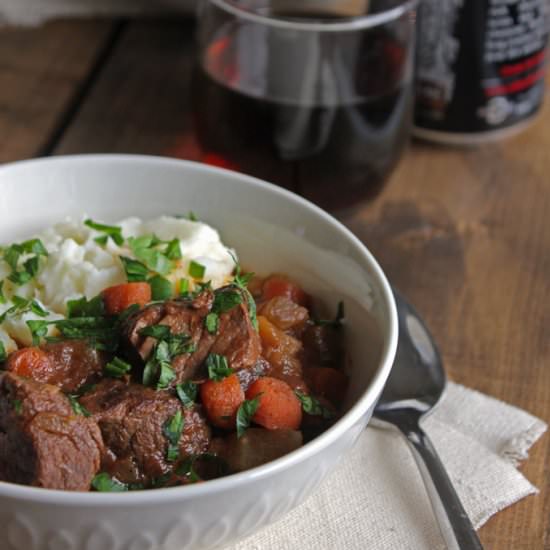 Brown Ale Beef Stew - Recipe photo by lifefoodandbeer