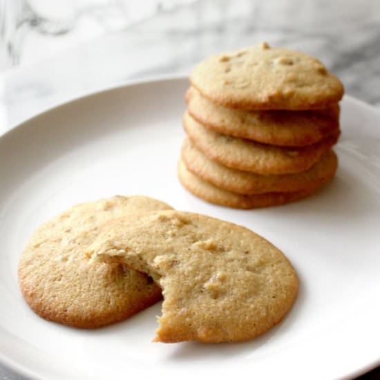 Honey Walnut Cookies - Recipe photo by healingandeating