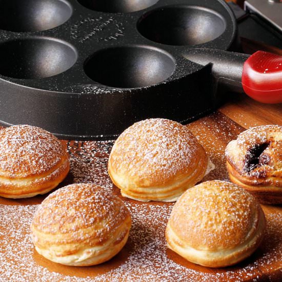 Pie Filling Stuffed Ebelskivers - Recipe photo by TheKitchenWhisperer