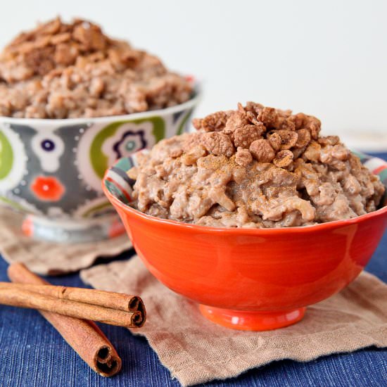 Coffee and Chocolate Rice Pudding - Recipe photo by KristinaVanni