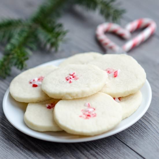 Candy Cane Shortbread - Recipe photo by personallyandrea