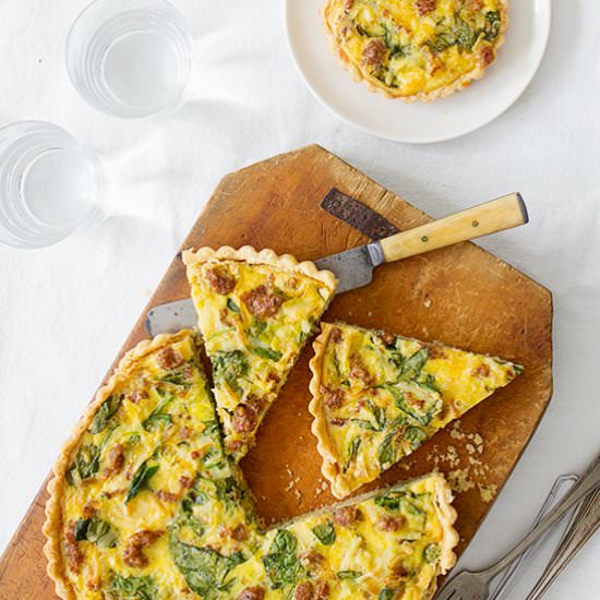 Breakfast Quiche - Recipe photo by realfoodbydad