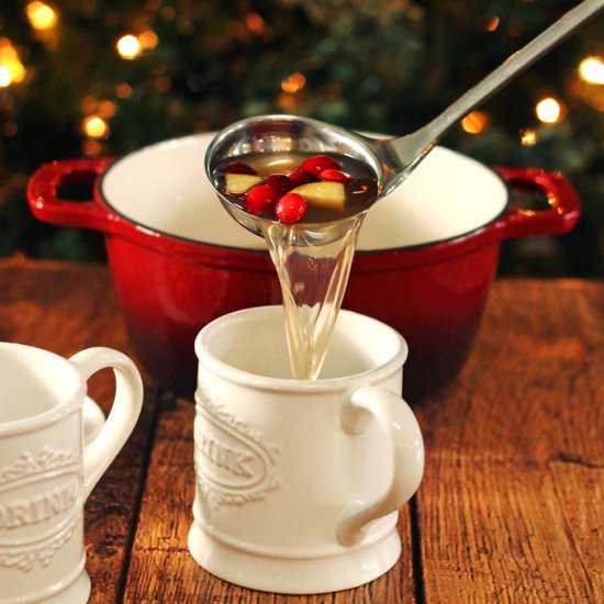 Mulled Apple Cider Sangria - Recipe photo by Cooks With Cocktails