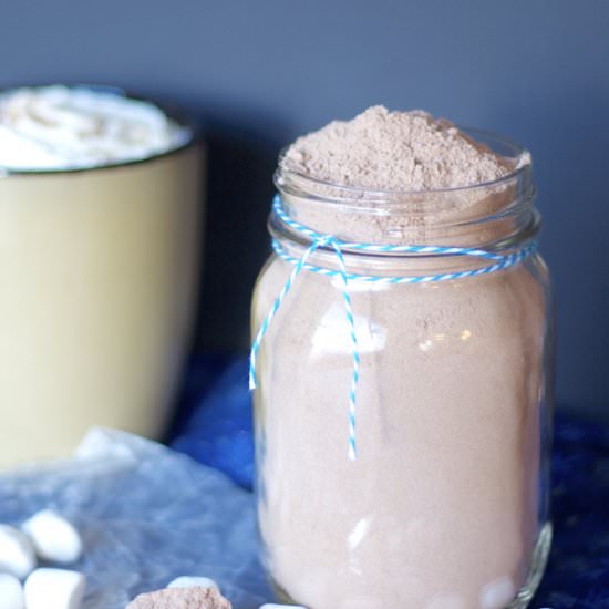 Peppermint Hot Chocolate Mix - Recipe photo by bake.eat.repeat.