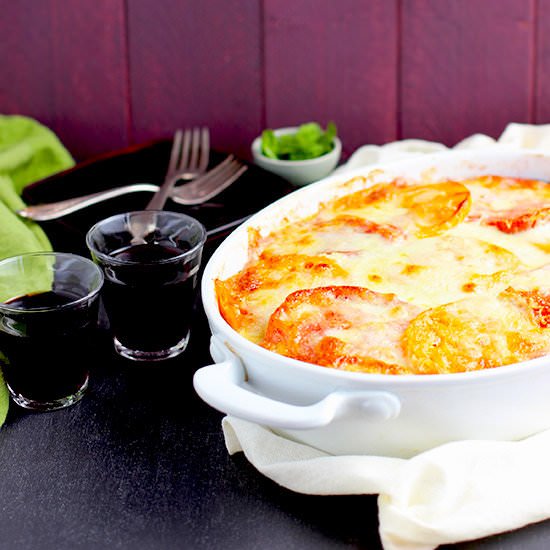 Black Rice Caprese Casserole - Recipe photo by calizona