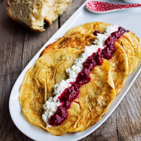 Sweet Breakfast Omeletes - Recipe photo by Kooking