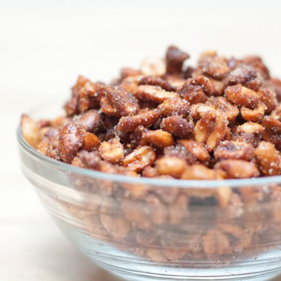 Honey Roasted Peanuts - Recipe photo by servedfromscratch