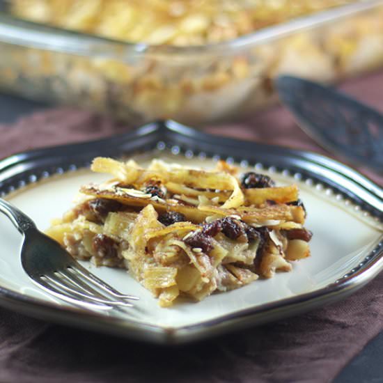Gluten-Free Vegan Noodle Kugel - Recipe photo by Audrey @ Unconventional Baker
