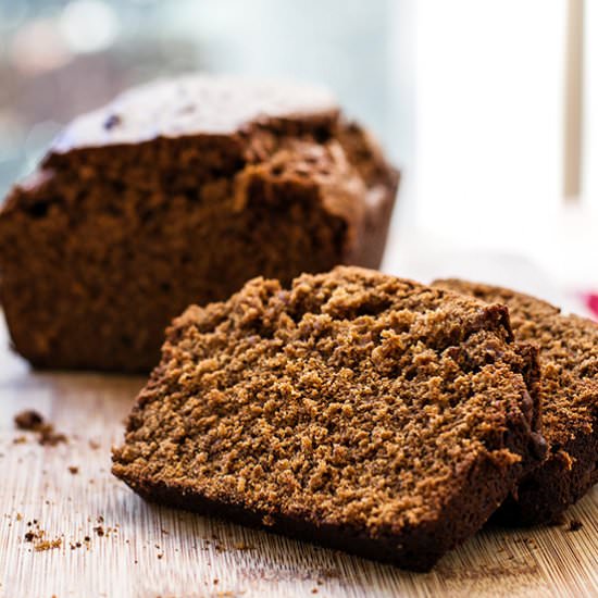 Gingerbread Loaf - Recipe photo by Girl Gone Gourmet