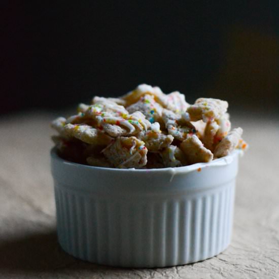 Sugar Cookie Puppy Chow - Recipe photo by Frommetovuu