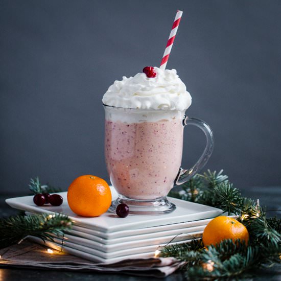 Cranberry Orange Smoothie - Recipe photo by handmademood