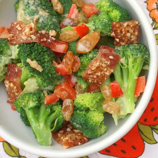 Praline Bacon & Broccoli Salad - Recipe photo by TspCurry