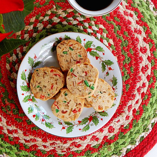 Fruitcake Cookies - Recipe photo by TwoDelicious