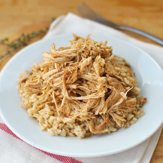 Slow Cooker Salsa Chicken and Ric - Recipe photo by rmbrosemer