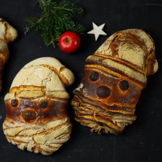 Santa Claus Bread - Recipe photo by Herb.s