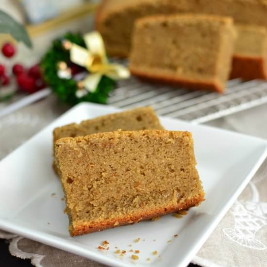 Espresso Almond Butter Cake - Recipe photo by throughthekitchendoor