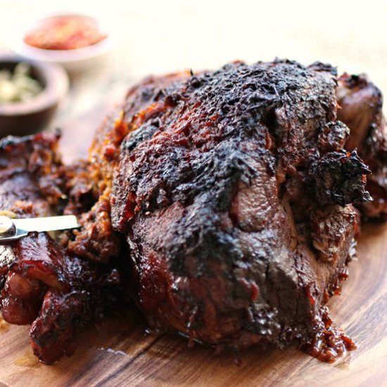 Epic Slow Roast Lamb Leg - Recipe photo by mattersofthebelly