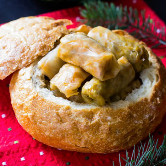 Romanian Cabbage Rolls - Recipe photo by KitchenHighlights