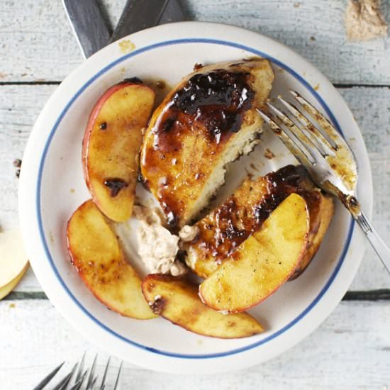 Sautéed Apple French Toast - Recipe photo by DIYfoodguy