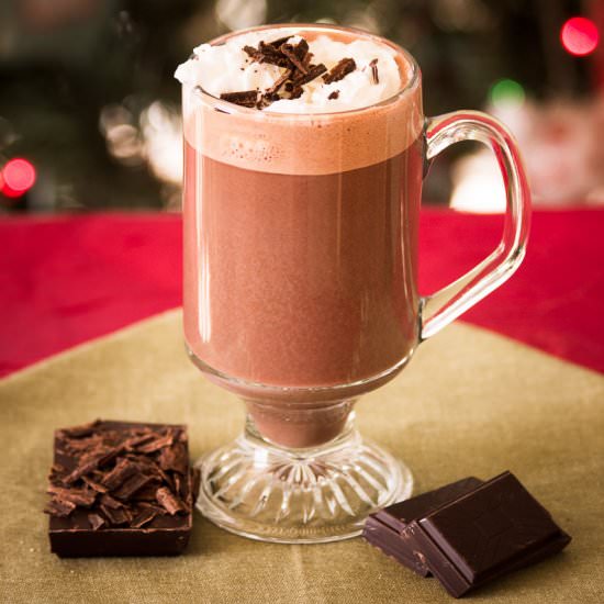 Belgian Hot Chocolate - Recipe photo by BusyCreatingMemories