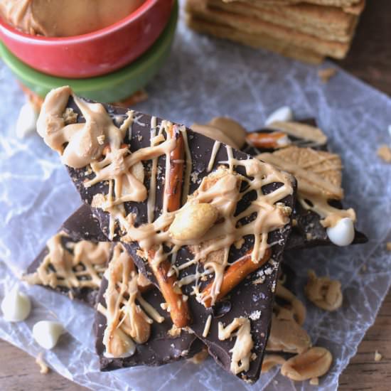 Sweet & Salty Chocolate PB Bark - Recipe photo by lemontreedwelling