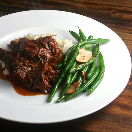 Slow Cooked Sunday Pot Roast - Recipe photo by susanstable