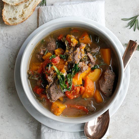 Beef & Butternut Stew - Recipe photo by fabtastic eats